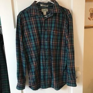 Medium long sleeve flannel shirt from LLbean